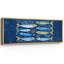 Impression sur toile encadrée, "Blue Fish"-126545498-126545500