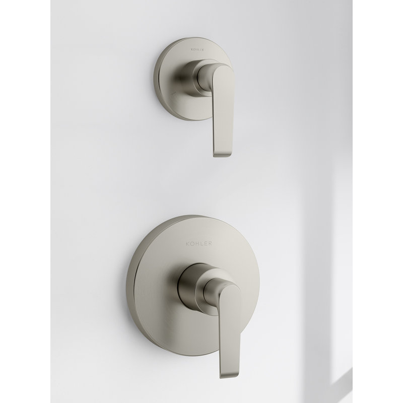 Avid Rite-Temp Sequencial Valve Trim With Lever Handle, Vibrant Brushed Nickel