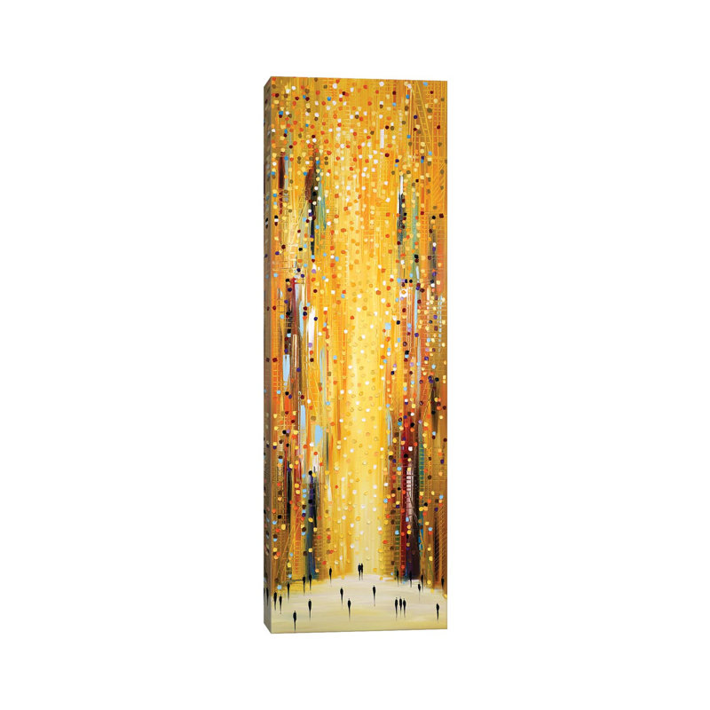 Golden Sunset - Giclée sur toile tendue avec châssis, H 36 po x l 12 po
