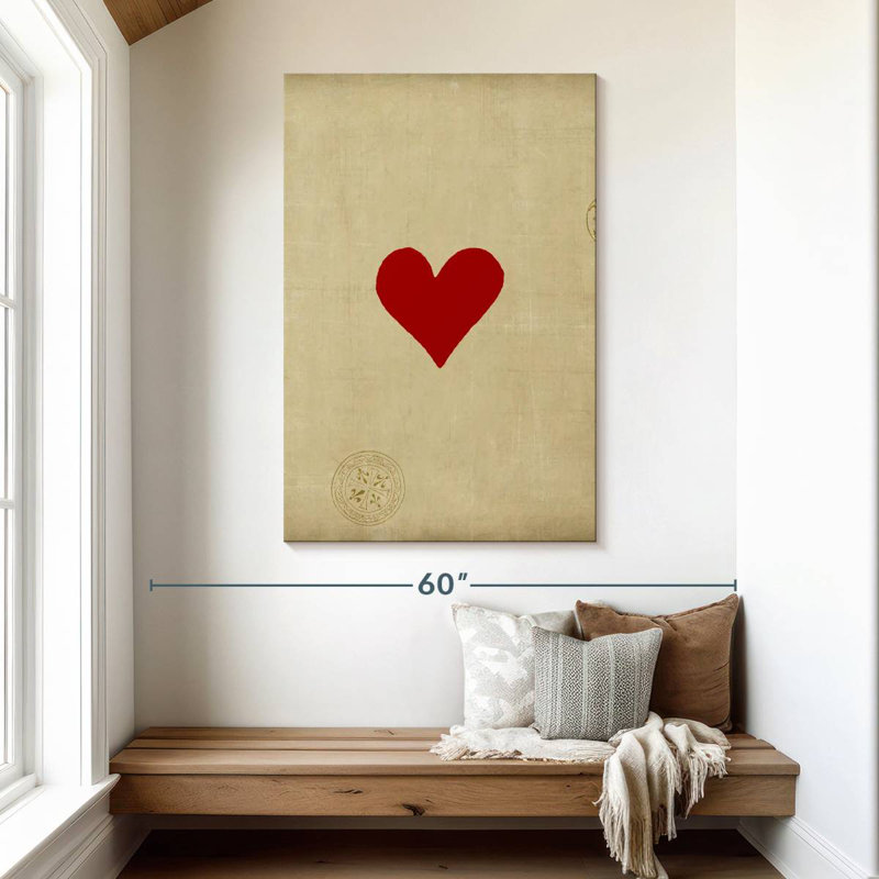 Hardie Small Heart, 48" H x 32" W