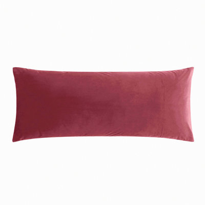 Pink Fluffy Body Pillow - Long Insert for Side Sleeper - Soft & Breathable Full Body Pillowcase - Adult Pillow Insert - Large Comfort Pillow