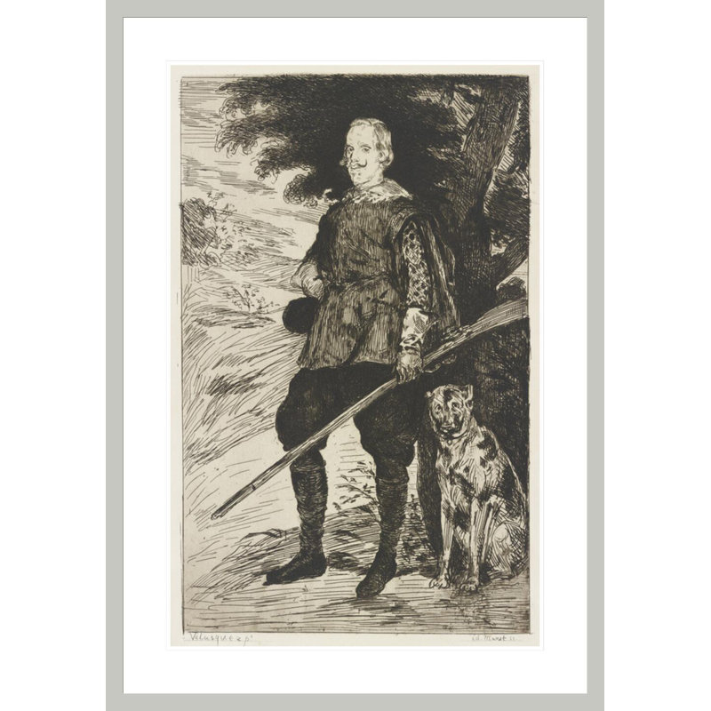 «Philip IV» par Estampe numérique encadrée, H 41,5 po x l 29,08 po