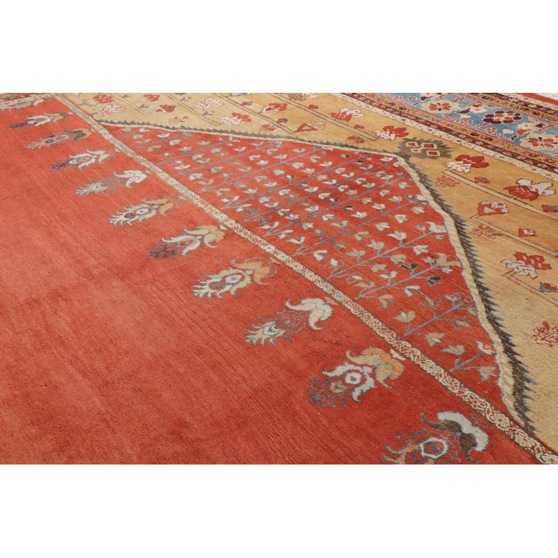 Antique One-of-a-Kind 18’X20’6 Hand Knotted Area Rug