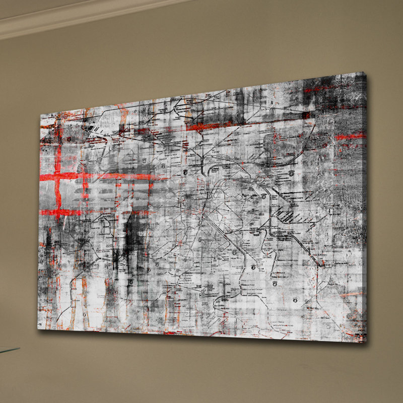 Metro by Parvez Taj - Wrapped Canvas Print, 51cm H x 76cm W