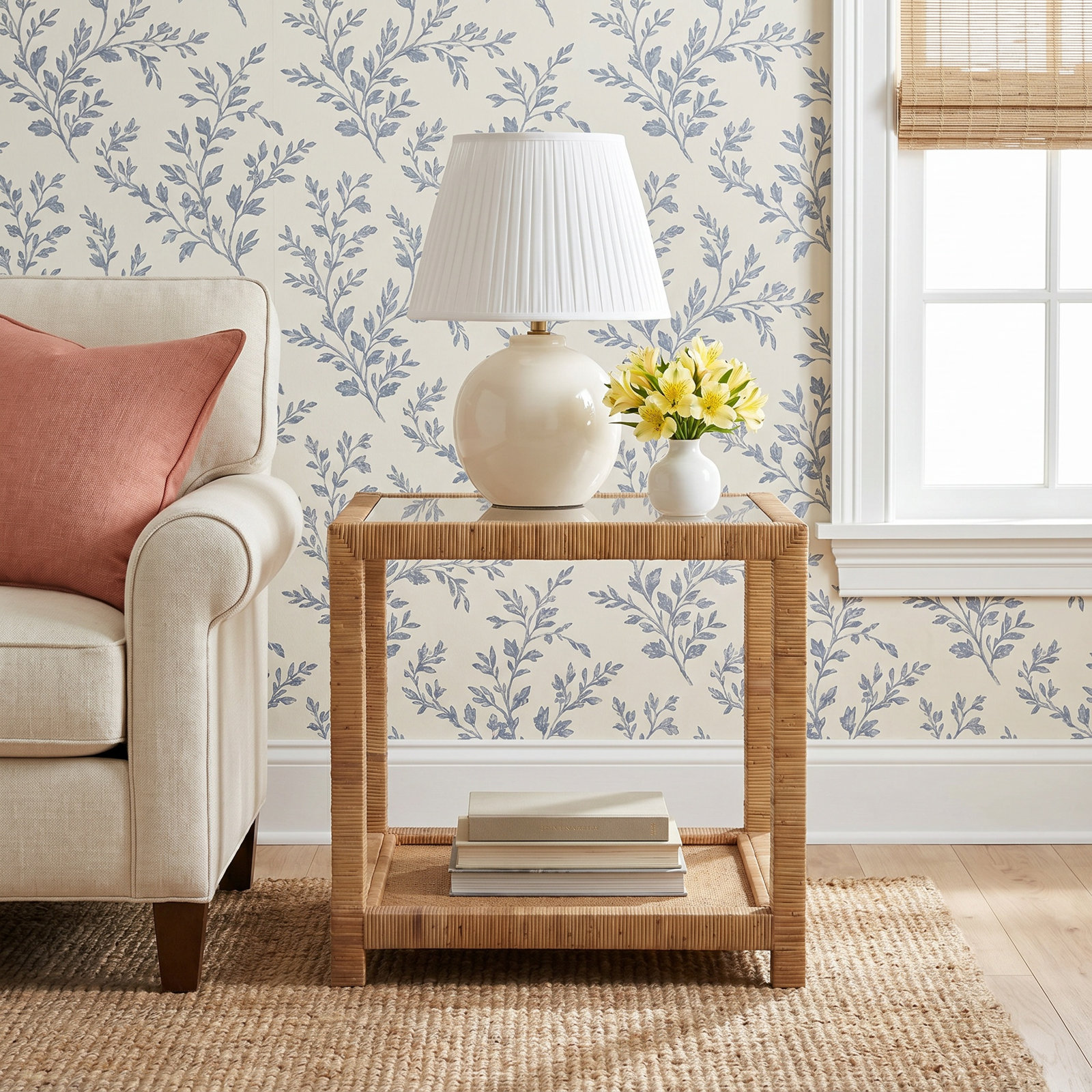 Adalard Glass End Table