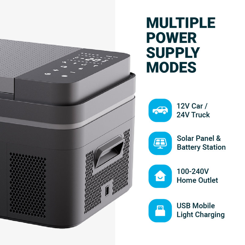 25L Portable Fridge: Fast Cooling