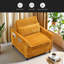 Fauteuil confortable pour petit appartement avec balcon et canapé-lit-202584207