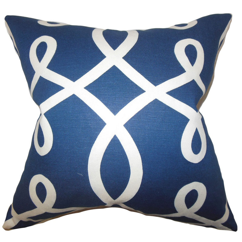Coussin demelza géométrique, H 24 po x l 24 po