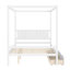 Lit plateforme double avec rangement Grovesend-87036340
