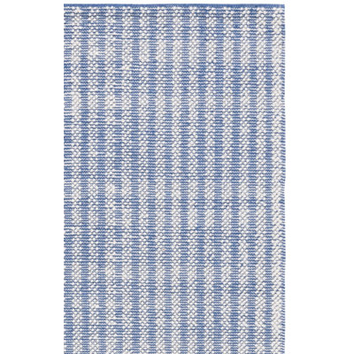 Karpeta Striped Hand Woven Wool and Cotton Area Rug