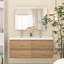 Ensemble de meuble-lavabo double 47 po Angela-97827225