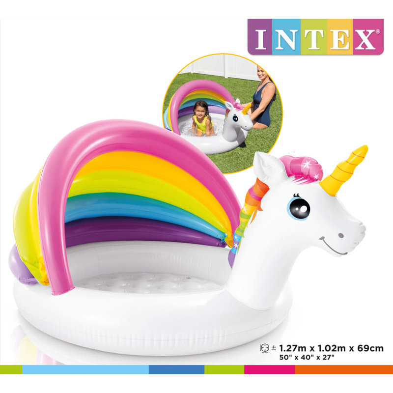 Intex Unicorn Baby Pool 127x102x69 cm