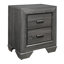 Table de chevet 2 tiroirs Henry-33115566