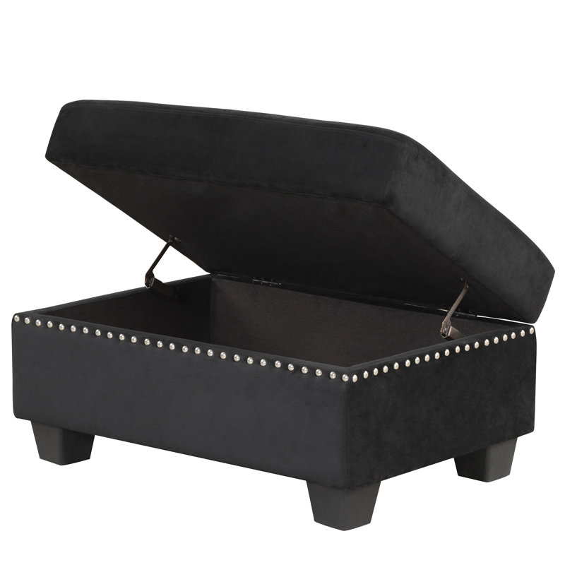 Canapé de 105 po avec accoudoirs carrés en lin avec coussins réversibles, canapé, canapé, 100 % lin noir
