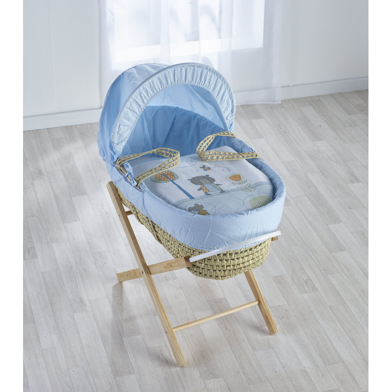 Moses Basket with Bedding with Mattress