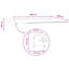 VidaXL 300cm W x 200cm D Polyester Cover Retractable Patio Awning-130822548-130822549-130822550