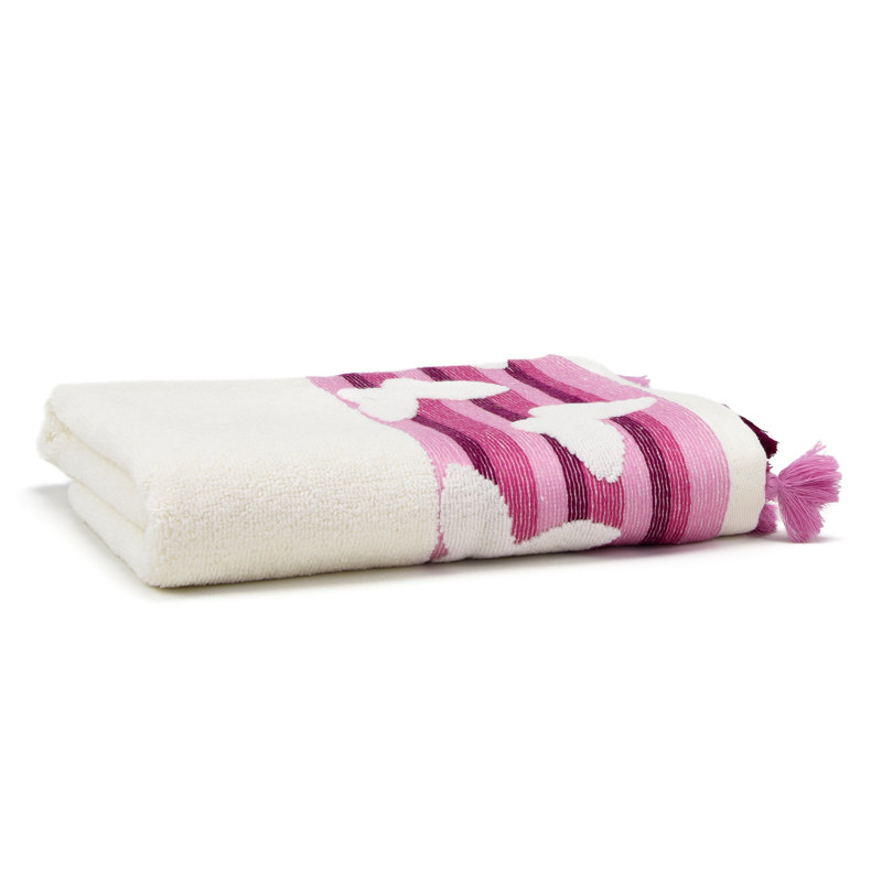 Débarbouillette papillon en coton turc, Mûres de Boysen