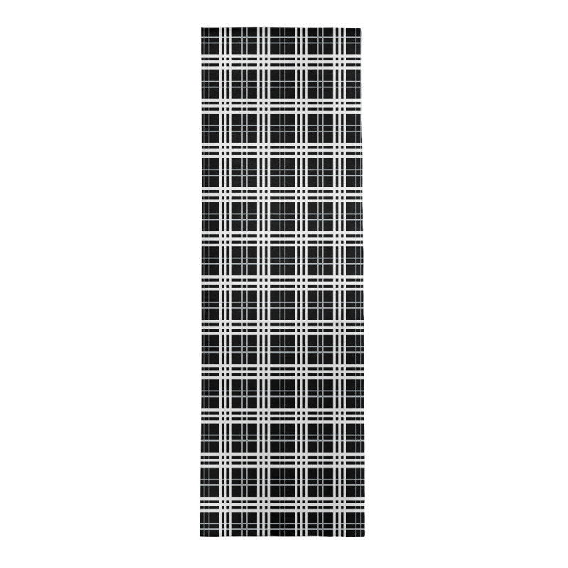 Plaid Indoor Rug, Runner 2'6" x 8'