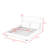Upholstered Platform Bed with 2 Pillows-1671641070-1671641071