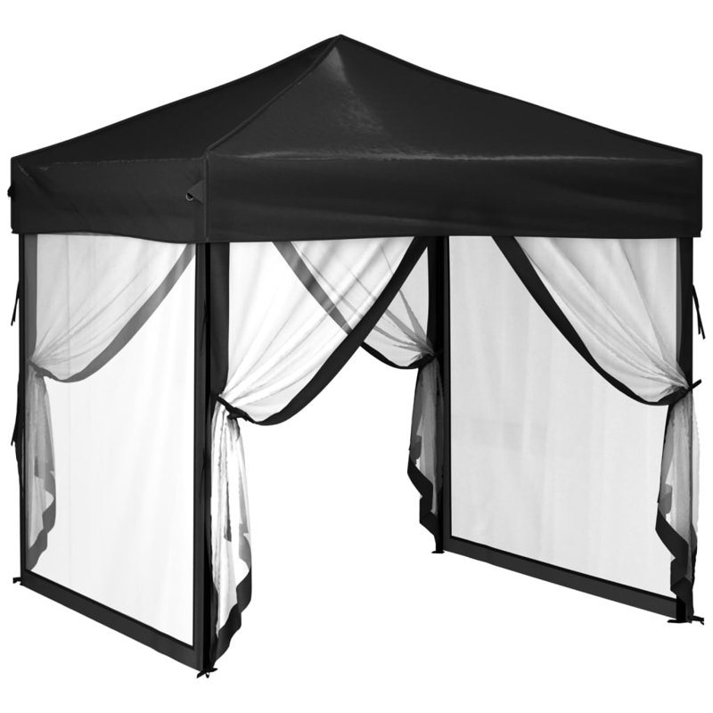 Althena Party Tent, Black, 2m x 2m