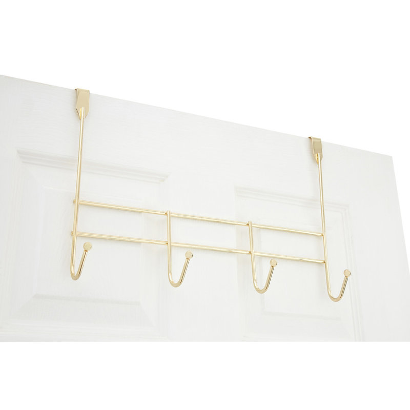 Premier Housewares Hook Over the Door Wall Mounted Coat Rack