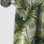 Motif tropical rétro I Palm I Vintage - rideau à motif floral - 1 panneau-107534901