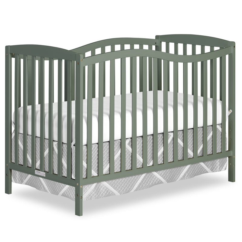 Lit de bébé convertible 5-en-1 Chelsea, Vert pré