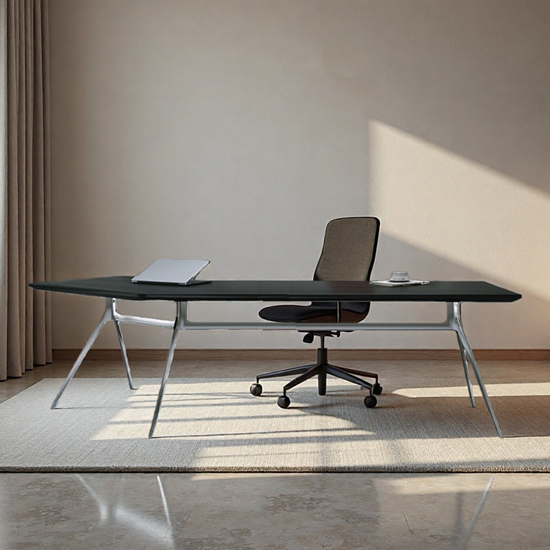 Holquin L-Shaped Computer Desk, 29.53" H x 86.61" W x 27.56" D