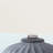 Klara Standard Metal Table Lamp in Gray Resin, 18.53'' H X 10.75'' W X 10.75'' D