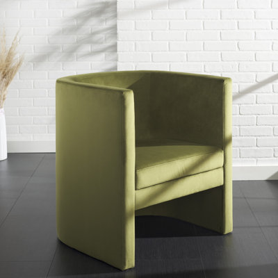 Fauteuil en velours de 26 po de large Jennabel