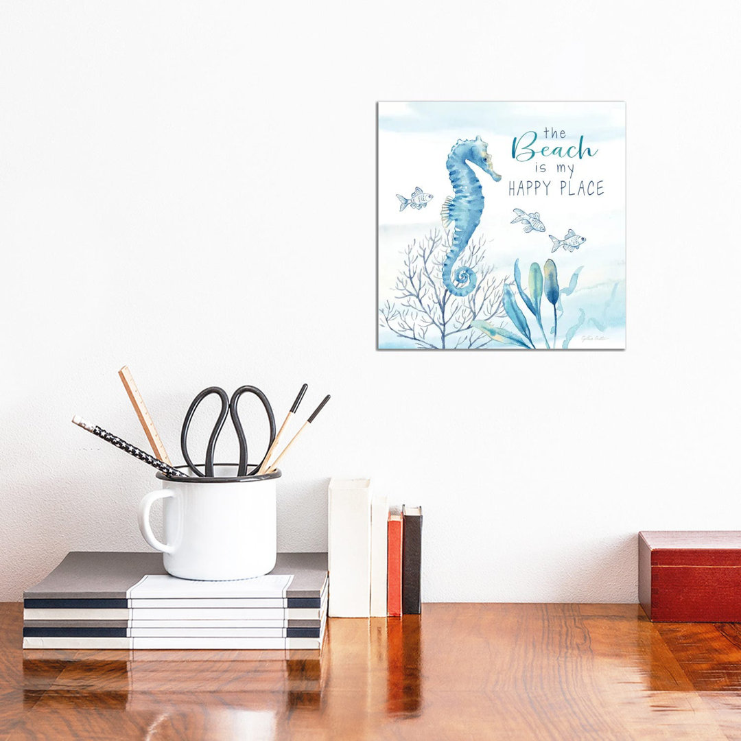 Great Blue Sea XIX by Cynthia Coulter - Wrapped Canvas Gallery-Wrapped Canvas Giclée