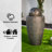 Jiron Weather Resistant Zen Fountain with Light-257959243