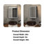 Miroir pour armoire à pharmacie Mahisha-818394992