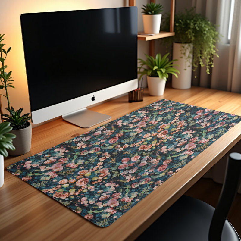 Polyester Desk Pad, 23.6x13.8