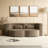 Modern Floor Sofa with 2 Pillows-1601972708-1601972716