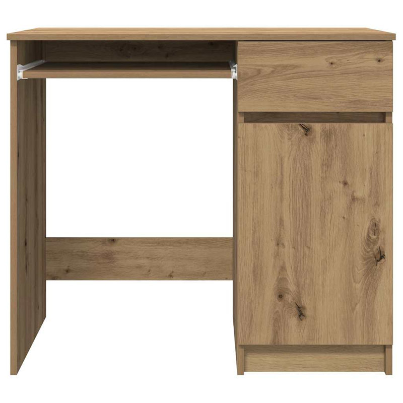 Desk Sonoma 86X49x76 Cm Engineered Wood, Artisan Oak