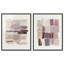 «Tonal Gridwork Duo», reproduction d'art sur toile encadrée par Art Remedy, cadre en noyer, 20 x 24-831300070-831300072