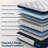 12" Full Size Mattress, Medium Plush Hybrid with Individual Pocket Spring & Cooling Gel Memory Foam, Bed in a Box, CertiPUR-US Certified-531570396-531570398