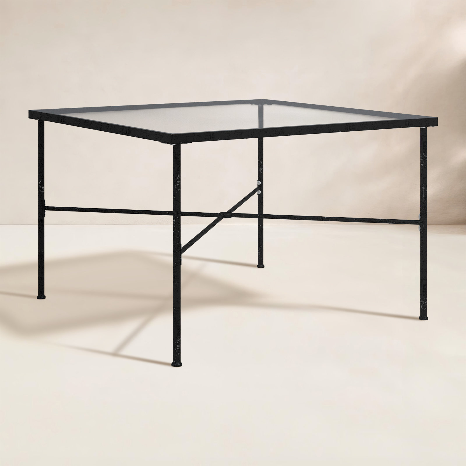 Lucier Dining Table, 29" H x 44" W x 44" L 