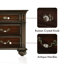 Ensemble de chambre à coucher traditionnelle 3 pièces Aime-87383306-131635530-131635535