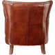 Bellfleur Genuine Leather Club Chair
