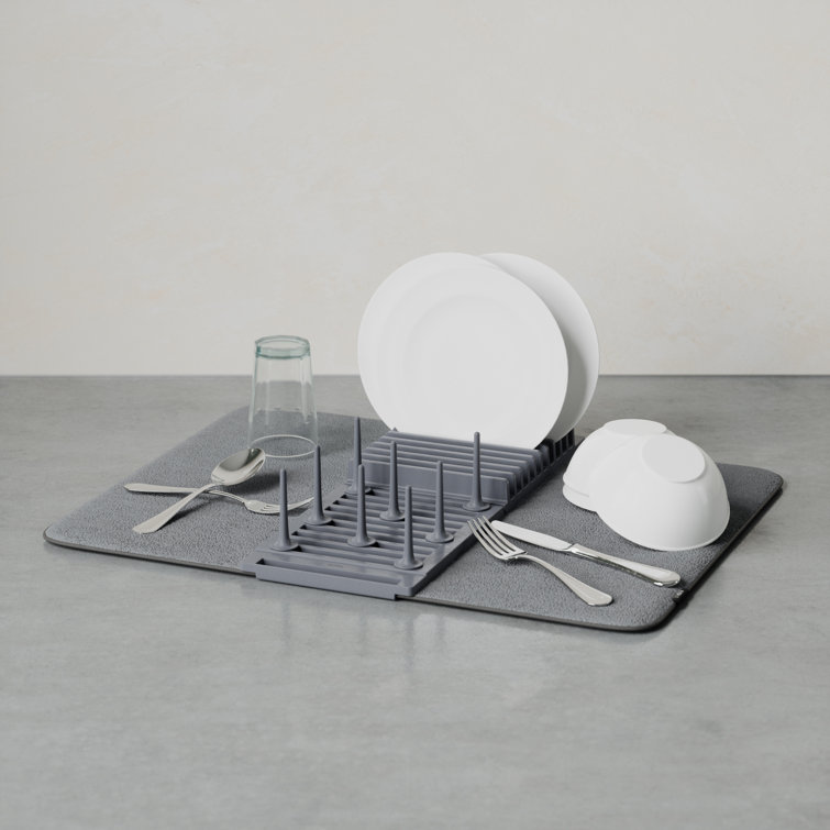 Umbra Udry Over The Sink Dish Drying Rack - Charcoal