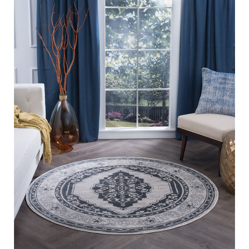 Tapis oriental gris Wealden