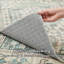 Soft Cashmere Feel Area Rug – Non Slip Low Pile Living Room & Bedroom Carpet, Machine Washable-121775402