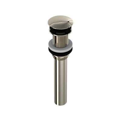 Push Drain Without Overflow