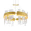 Lustre 24 lumières DEL en or satiné-551729029-661441174