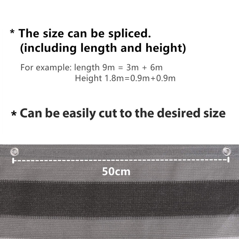 Amazin Balcony Privacy Protection, 35.4cm H x 236.2cm W