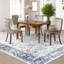 Machine Washable Rug Oriental Non-Slip Area Rug for Living Room Low-Pile Rug Indoor Floor Cover for Bedroom Dining Room Hallway Kitchen Office-1711888152