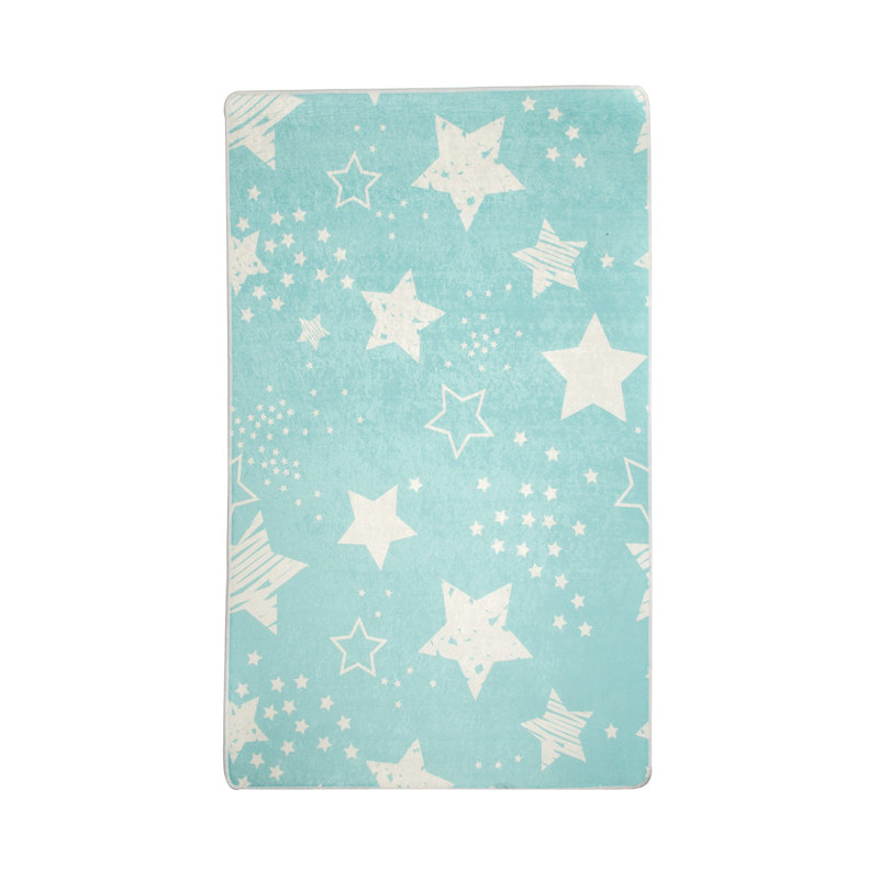 Randel Blue Rug, Rectangle 3'3" x 5'3"