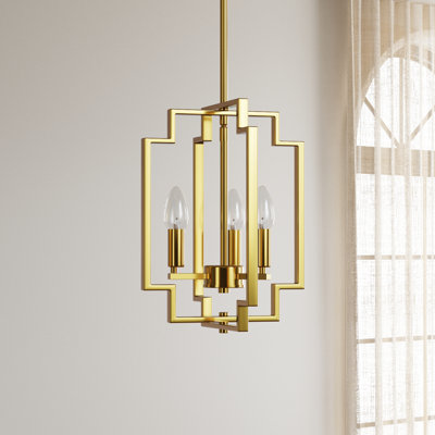 Bartow 3-Light Dimmable Chandelier